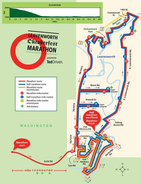 Leavenworth Half Marathon 2015