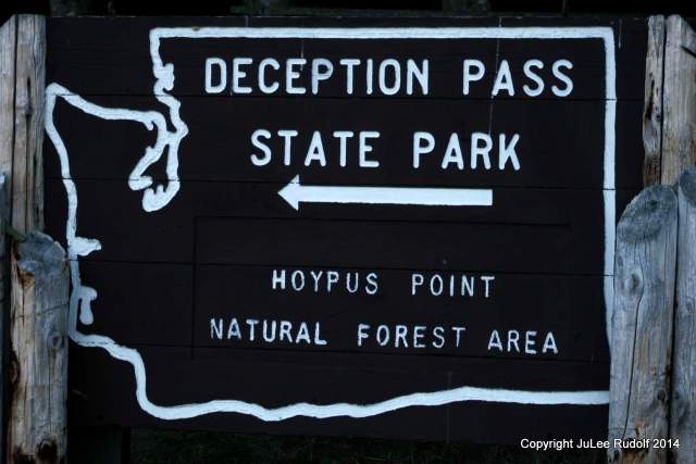 Sign near trail head