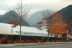 Highway 2 along Leavenworth Half course