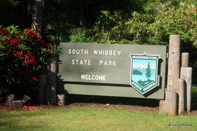 South Whidbey State Park sign